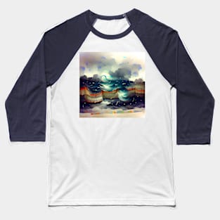 Water Caravan Baseball T-Shirt